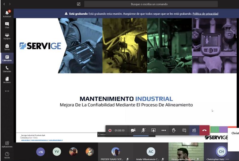 Área de Ingeniería de sede San Joaquín realizó Primera Jornada de Charlas Virtuales