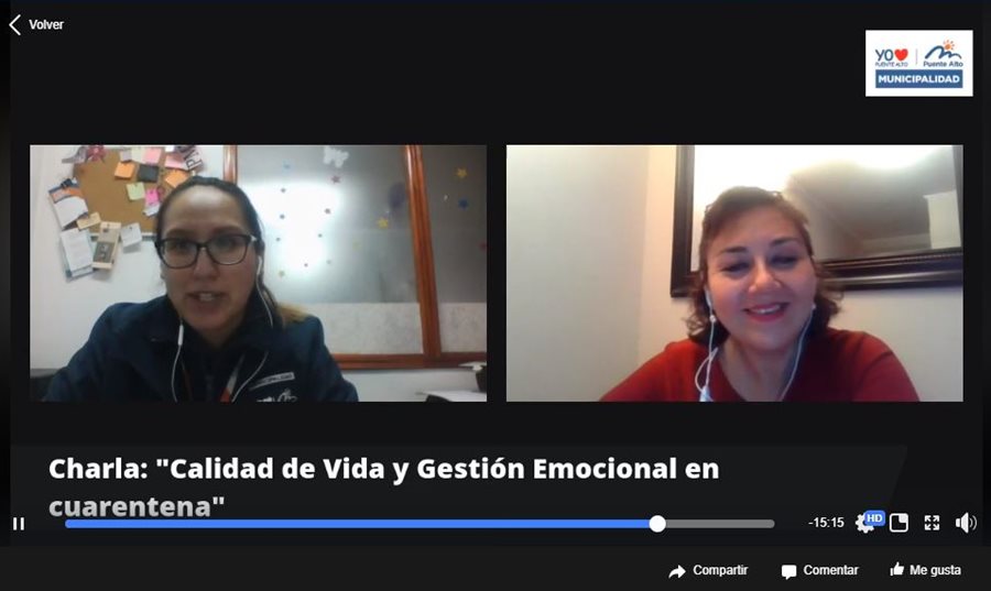 Docente Tomasina se unió a conferencias de Puente Impulsa