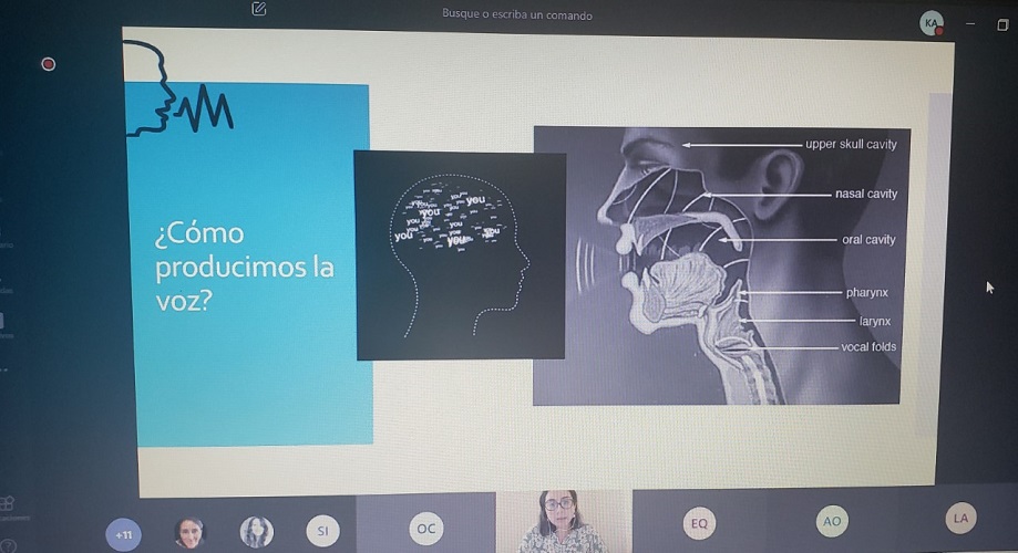 Docentes de la UST Talca participaron en charla sobre patología vocal por clases virtuales