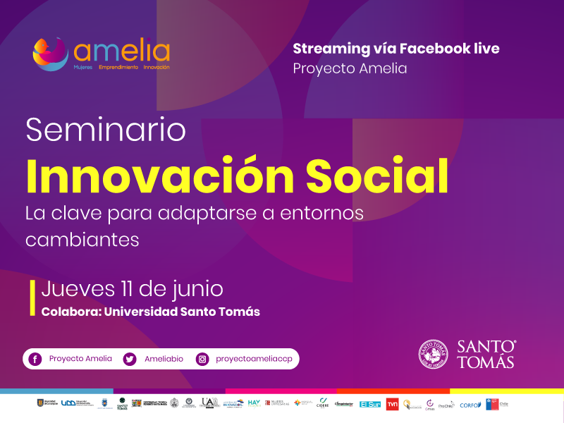 Santo Tomás Concepción llevará a cabo Seminario de Innovación Social on line
