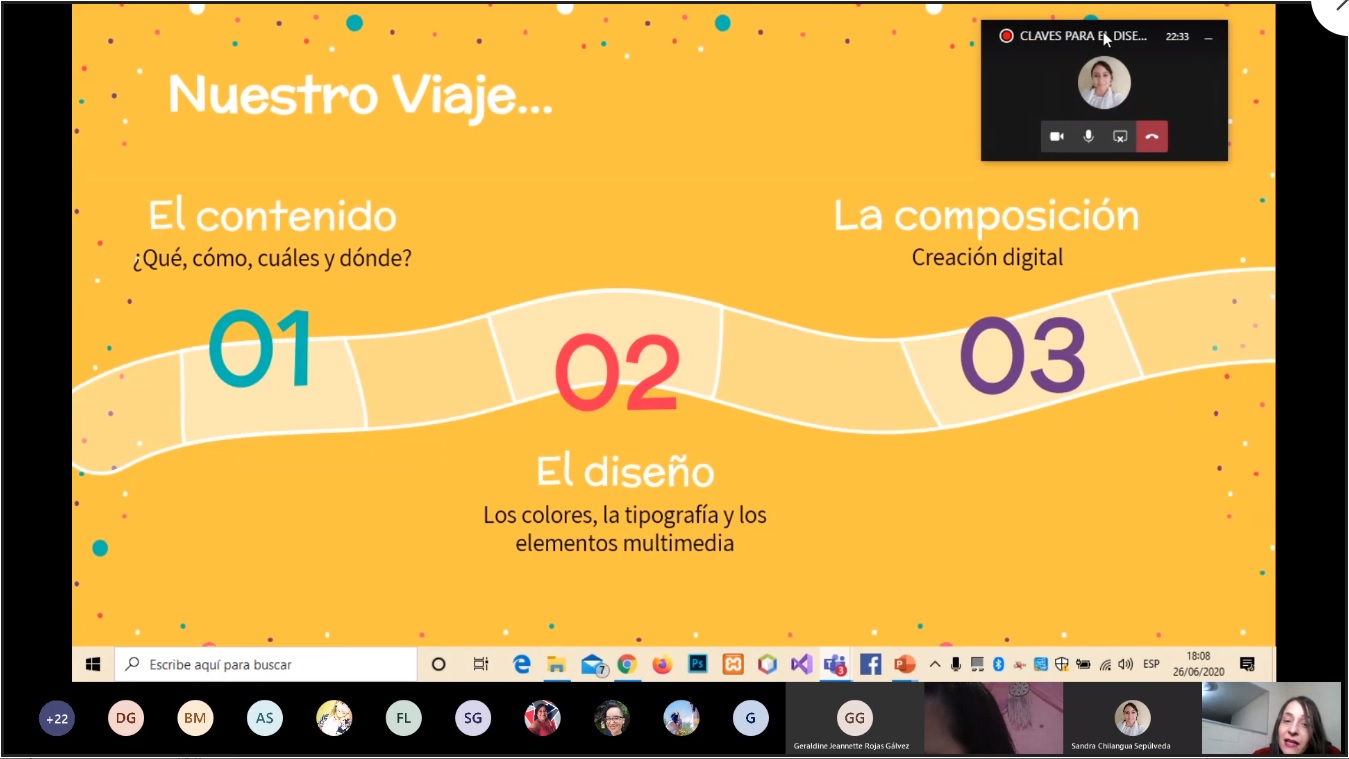 Entregan claves para mejorar recursos didácticos desde la virtualidad