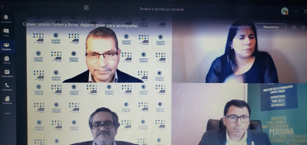 Santo Tomás Talca realizó conversatorio sobre personaje Sello 2020