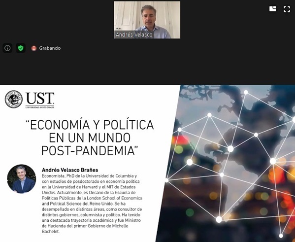 "En un país como Chile, no veo una recuperación económica en seis ni en 12 meses"