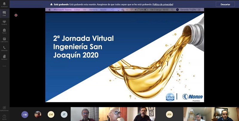 Carrera de Mantenimiento Industrial finalizó segunda jornada de charlas virtuales