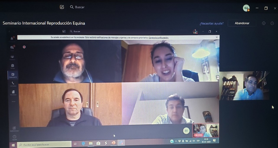 Expertos Internacionales y Nacionales debatieron en Seminario de Reproducción Equina