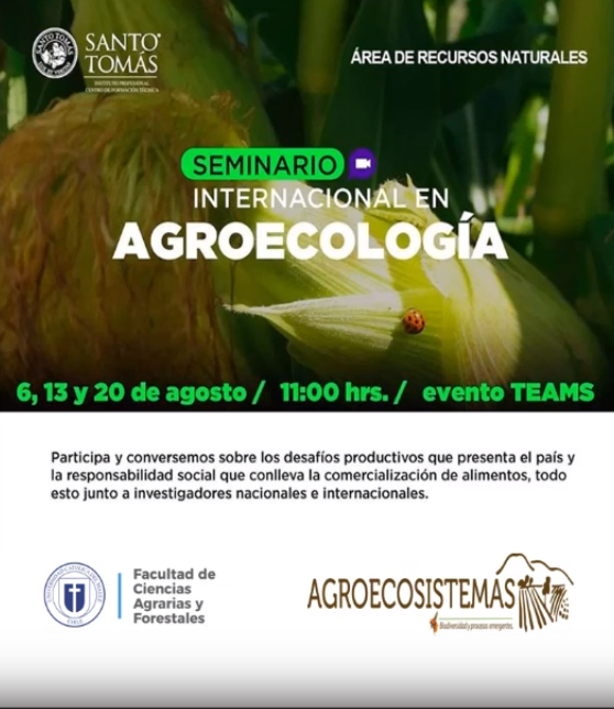 Cierre del Seminario Internacional de Agroecología profundiza en la importancia de los productos orgánicos