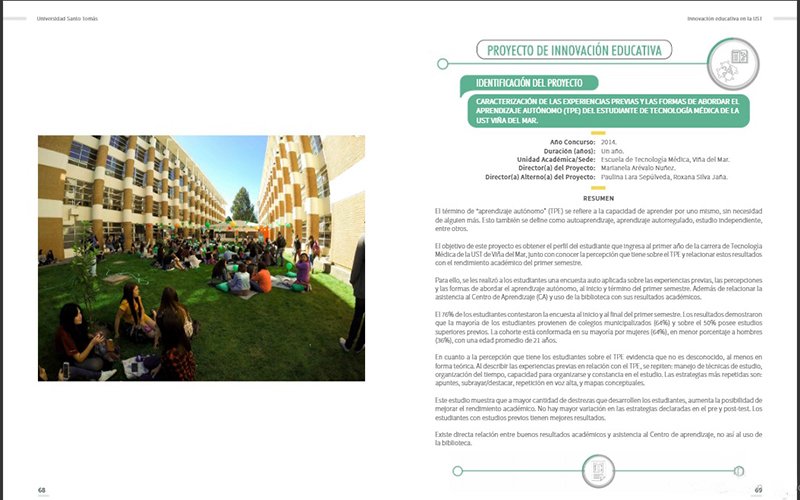 Proyectos elaborados por académicos de sede Viña del Mar son parte del primer libro sobre innovación educativa de UST