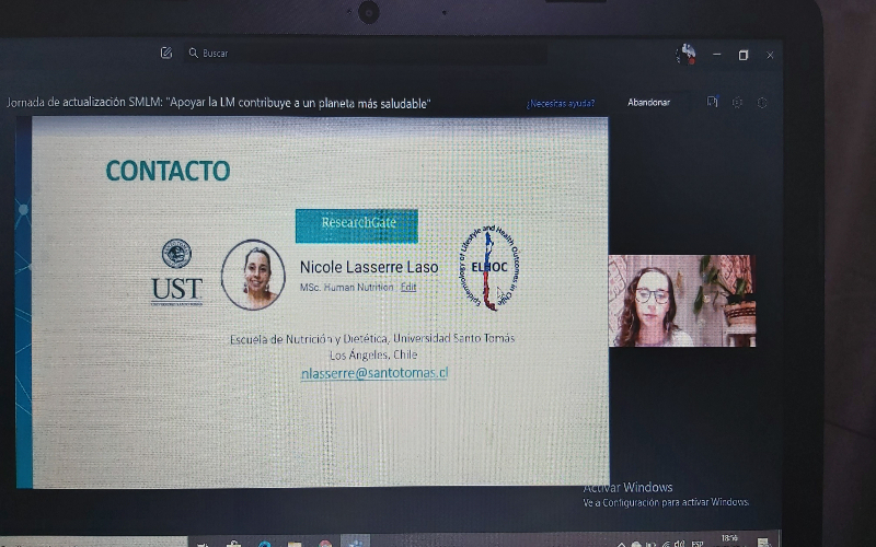 Nicole Lasserre: “la leche materna ayuda a prevenir la obesidad infantil”