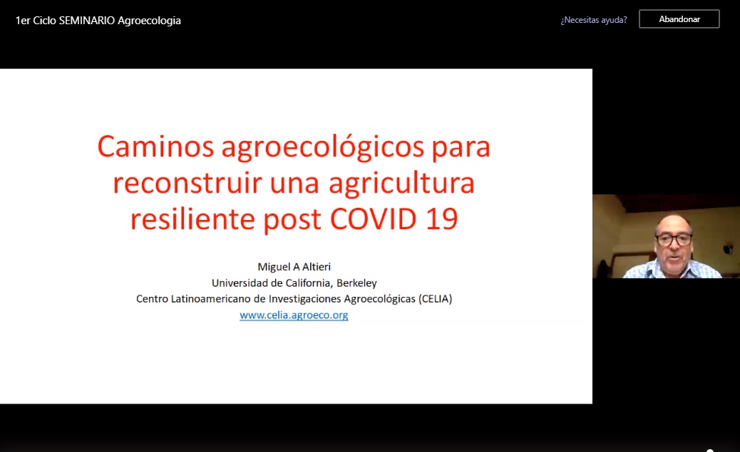 Seminario internacional en Agroecología aborda soluciones integrales para la producción, distribución y consumo de alimentos