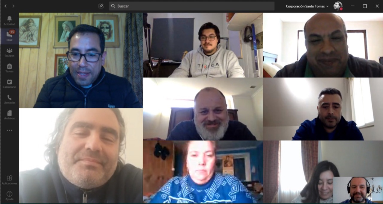 Comunidad tomasina se une a encuentros de reflexión virtual