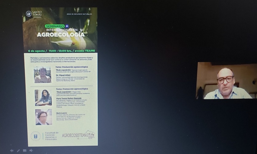 Área Recursos Naturales del IP-CFT Santo Tomás Talca impulsa Seminario de Agroecología