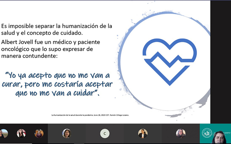 Seminario de Enfermería reflexionó sobre el cuidado humanizado y el rol de la profesión en medio de la pandemia de Covid-19