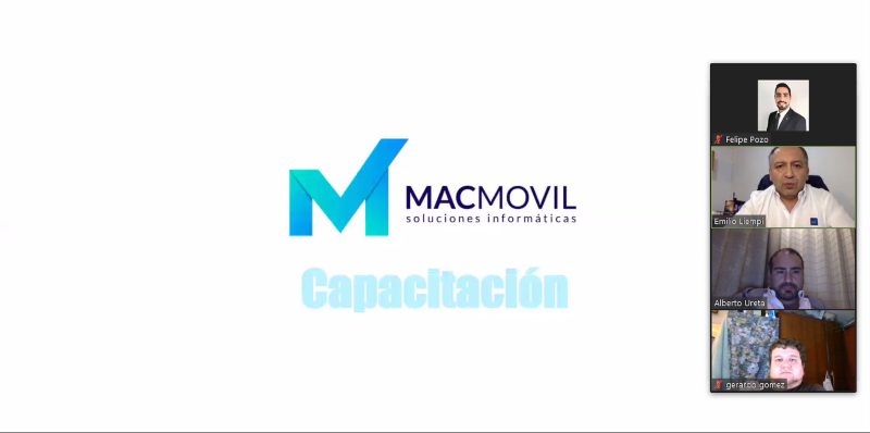 Tomasinos del Área Informática se capacitan en sistema MAC OS