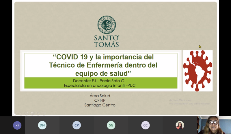 Área de Salud abordó el rol del técnico en tiempos de pandemia
