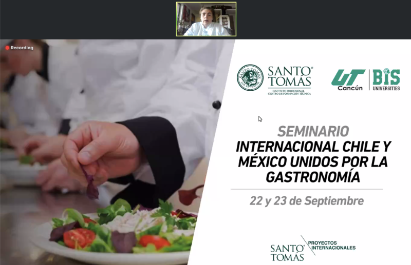 Sede Santiago Centro presente en seminario internacional gastronómico