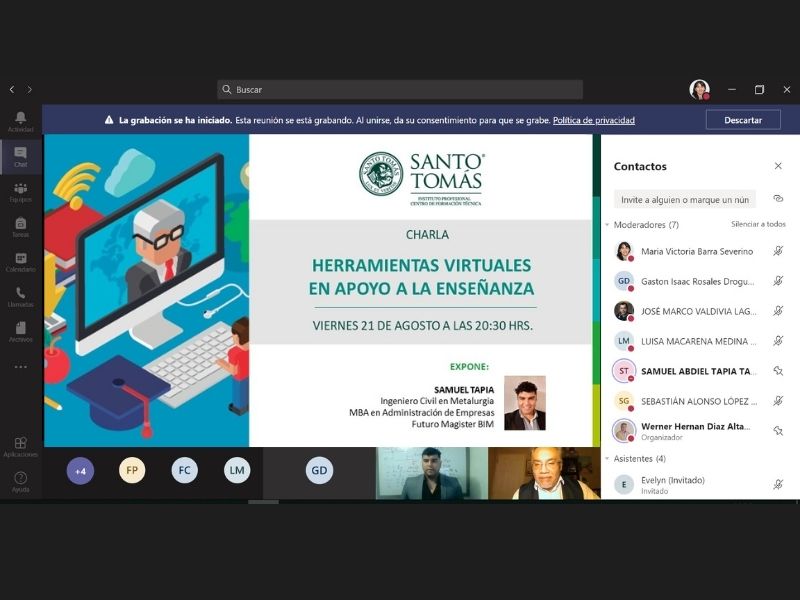 Docente del Área Ingeniería innova en sus clases a distancia