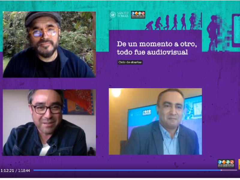 Área de Comunicaciones ST Concepción realizó conversatorio “El tiempo de las pantallas”