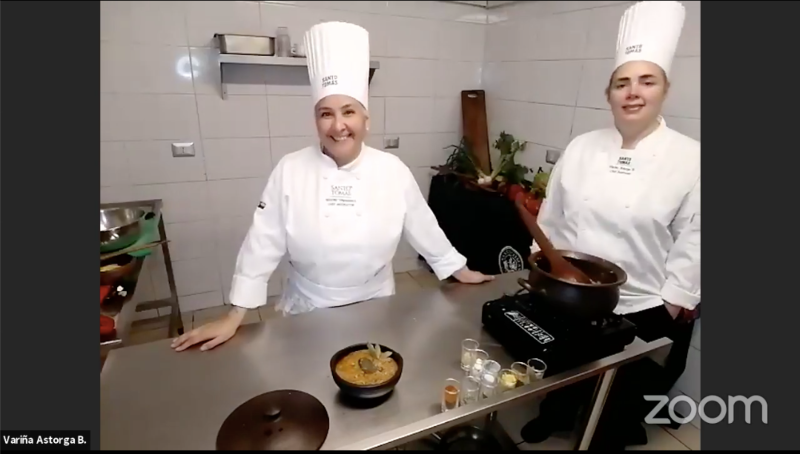 Docentes tomasinas resaltan tradiciones chilenas en Congreso Internacional de Gastronomía