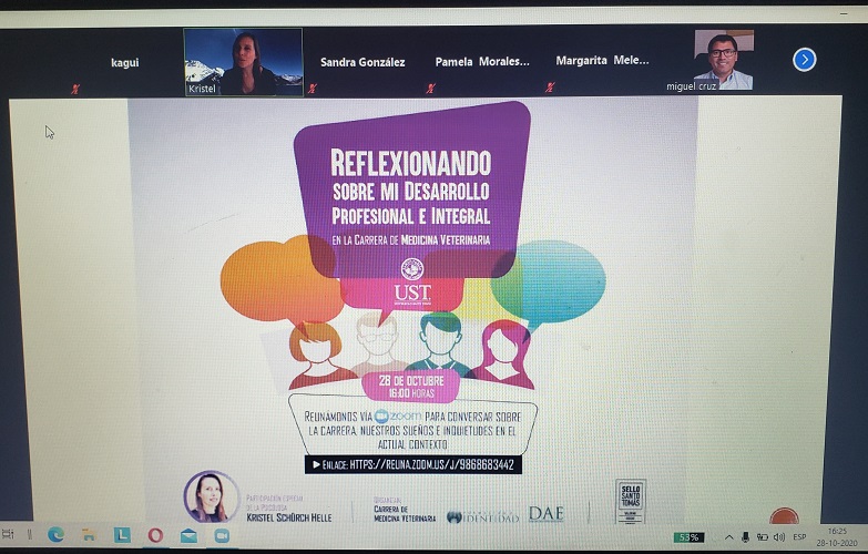 Alumnos de Medicina Veterinaria de la UST Talca reflexionaron sobre vocación