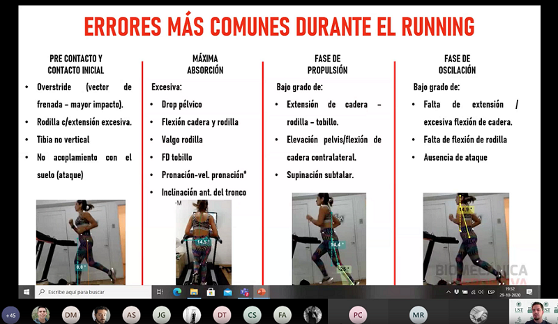 Webinar de Kinesiología convocó a participantes de diversas partes de Chile y del extranjero