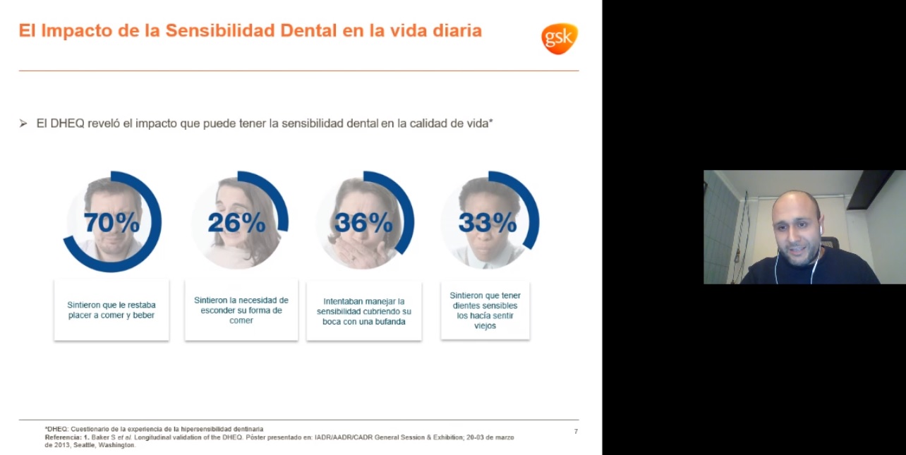 Un 50% de la población adulta sufre de sensibilidad dental en Chile