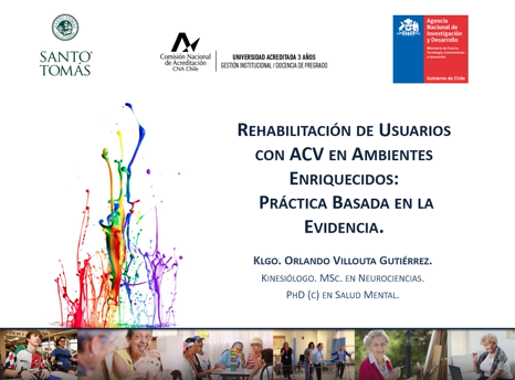 Académicos UST debaten sobre una rehabilitación oportuna luego de un accidente cerebrovascular