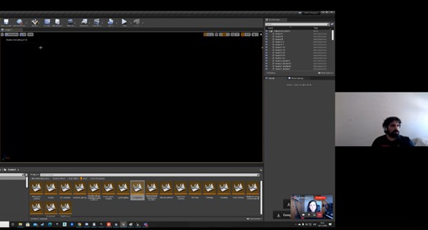 Experto realiza práctico taller sobre Unreal Engine, motor de videojuegos creado por Epic Games