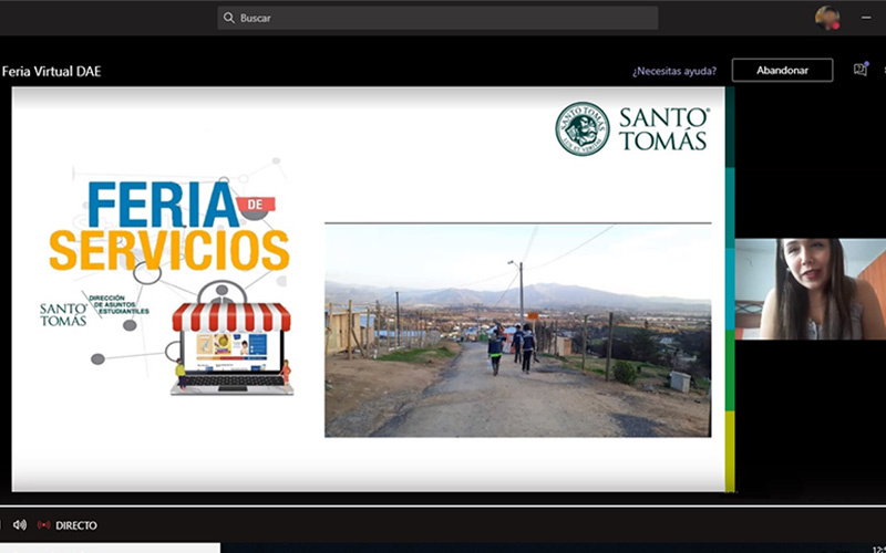 Dirección de Asuntos Estudiantiles de sede Viña del Mar cierra el año con Feria de Servicios Virtual