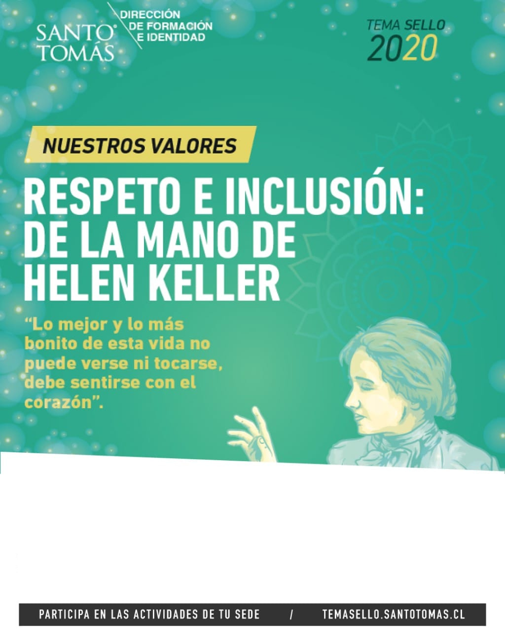 DFI de las sedes Valdivia y Osorno realizaron conversatorio sobre respeto e inclusión valores del Tema Sello de Helen Keller