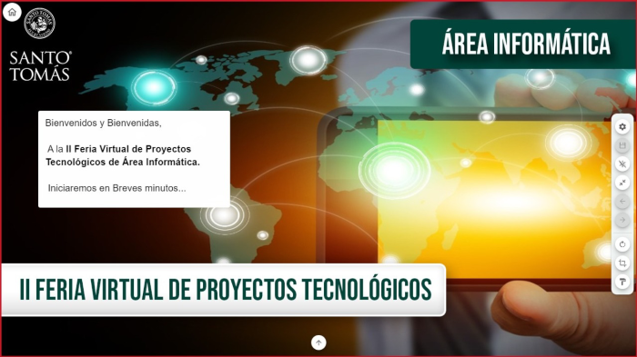 Tomasinos participaron en feria de proyectos tecnológicos