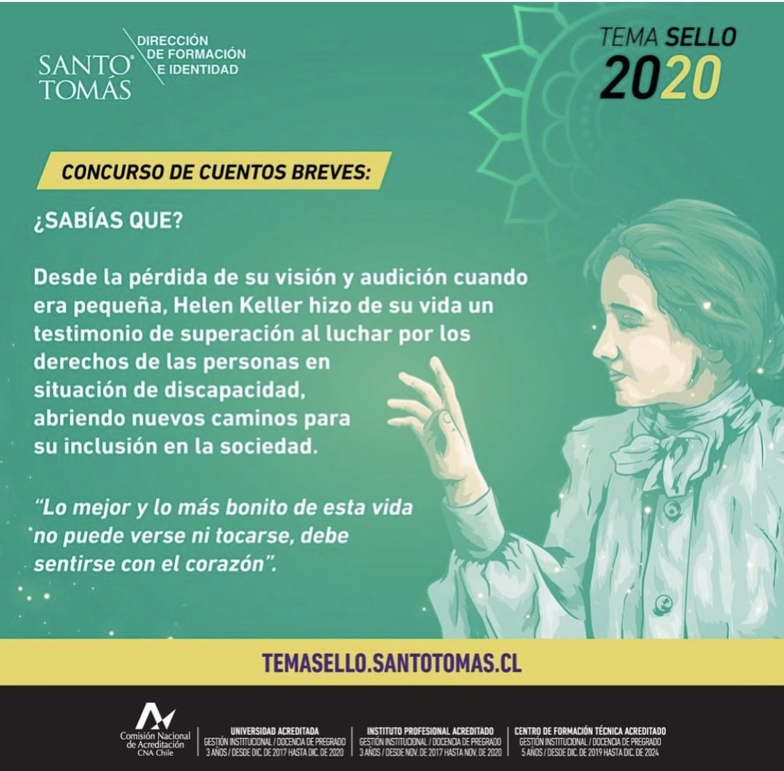 Ganadores Concurso de Cuentos Tema Sello 2020 Sede La Serena