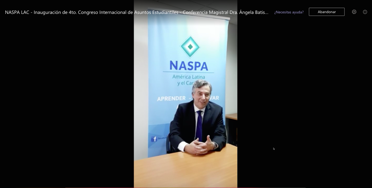 Formación online y claves en el éxito estudiantil: Ejes del 4to. Congreso Internacional de Asuntos Estudiantiles de NASPA