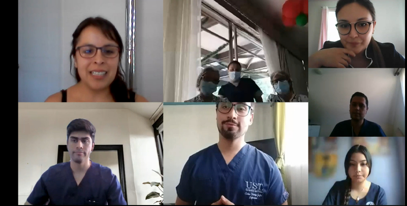 Alumnos de Enfermería concretan proyectos de capacitación a funcionarios de residencia de adultos mayores