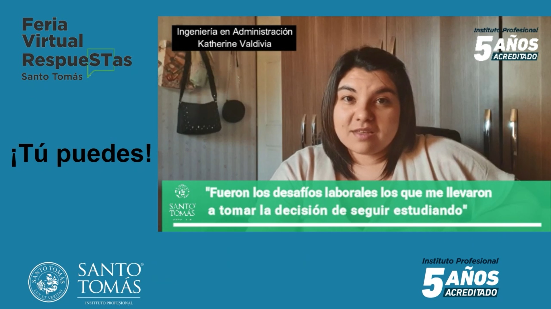 Carreras de Santo Tomás Rancagua fueron parte de la feria virtual “RespueSTas”