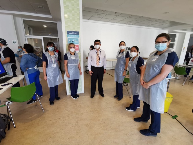 Director HRT Osvaldo Acevedo: “Gracias a la Universidad Santo Tomás porque siempre están colaborando con el Hospital Regional de Talca”