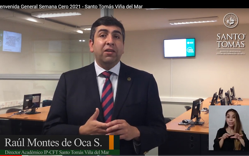 Santo Tomás Viña del Mar da la bienvenida a sus alumnos nuevos a través de reuniones virtuales