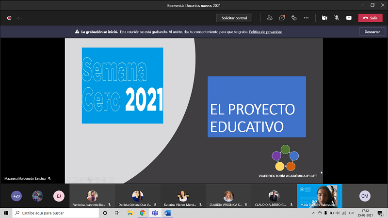 Santo Tomás San Joaquín realizó inducción para docentes de la institución
