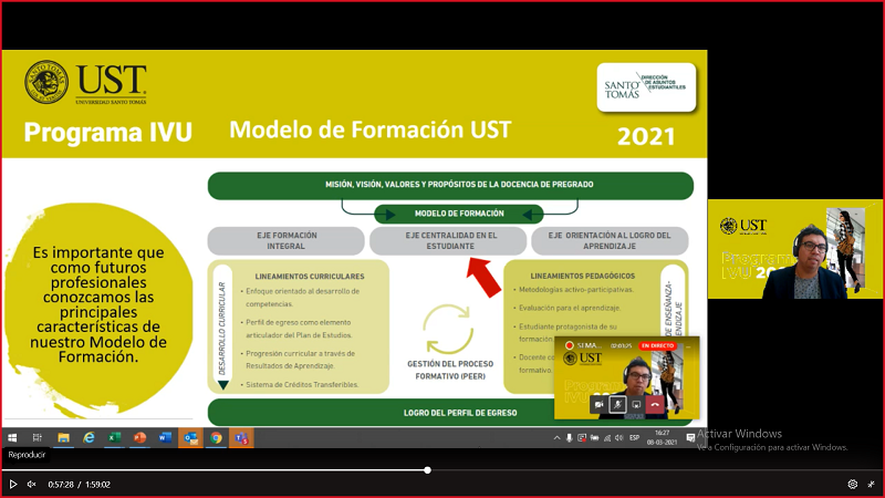 Con actividades en modalidad online Santo Tomás Osorno inició su año académico 2021