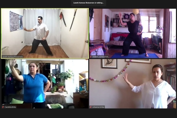 Instituto Confucio Santo Tomás realizó Ciclo de Taiji Quan para sus estudiantes
