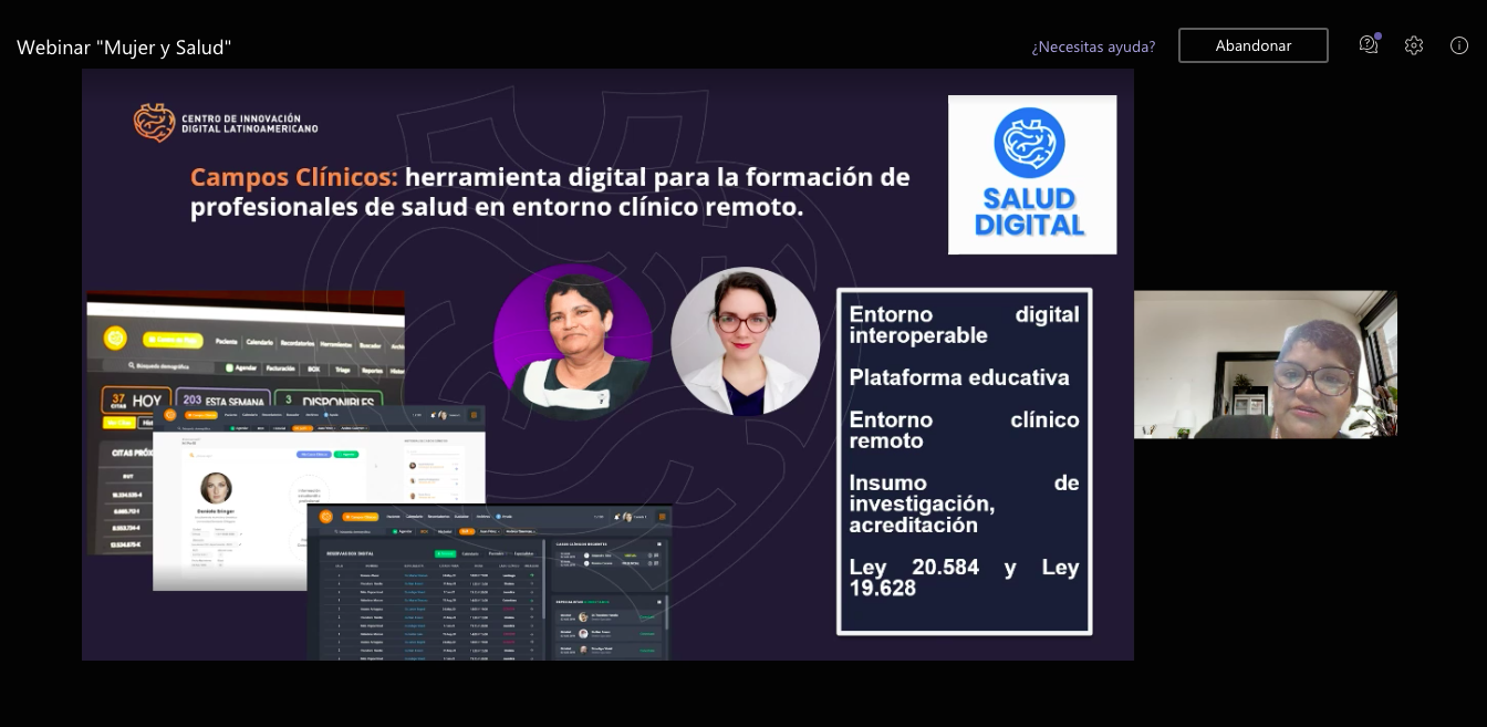 Webinar Mujer y Salud UST abordó rol de la mujer en el ámbito sanitario a través de la experiencia de tres profesionales de la salud