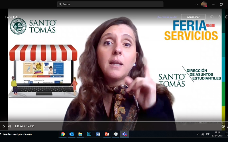 Dirección de Asuntos Estudiantiles de sede Viña del Mar realiza su primera Feria Virtual de Servicios del año 2021