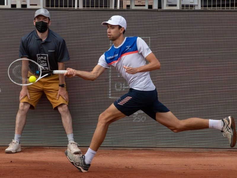Tomasino fue parte del ATP de Santiago como juez de línea