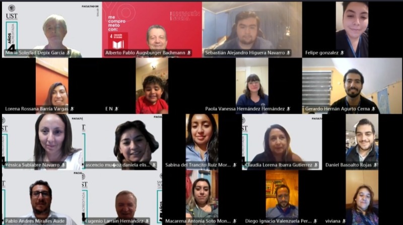 UST reconoce a estudiantes que participan en campaña nacional de vacunación contra el COVID 19