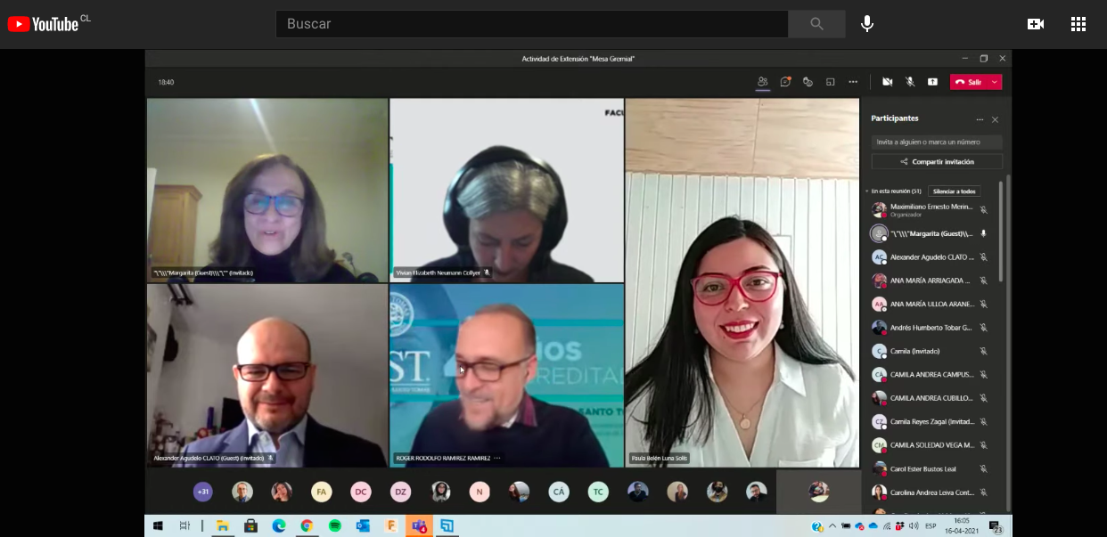 Mesa redonda de Terapia Ocupacional UST abordó la importancia de colegiarse