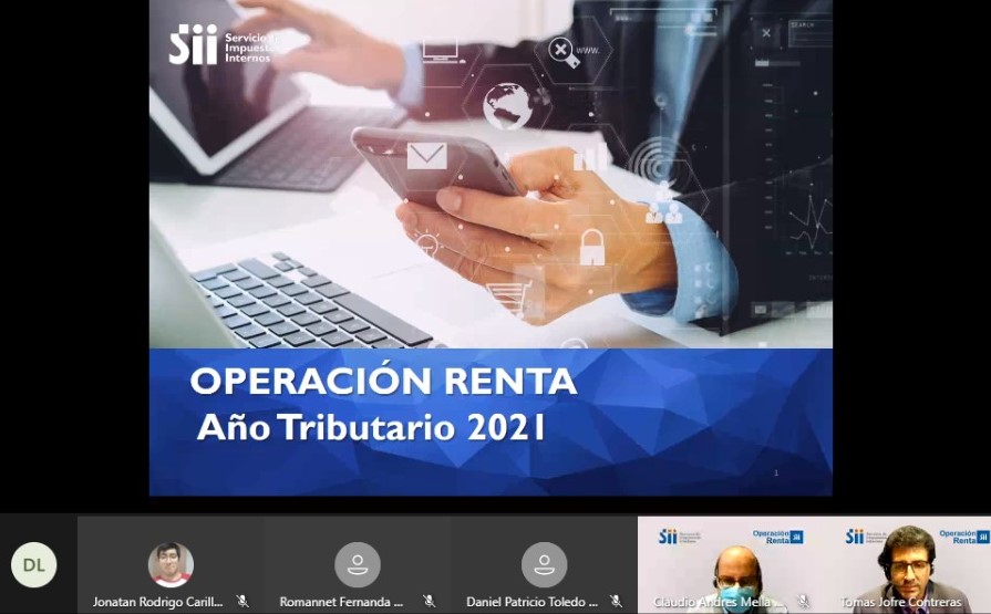 Estudiantes de Santo Tomás realizan asistencia en proceso Operación Renta 2021