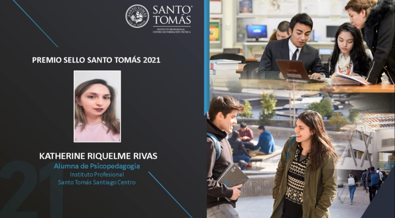 Katherine Riquelme, Premio Sello 2021: “agradezco estar en una institución que te entrega valores”
