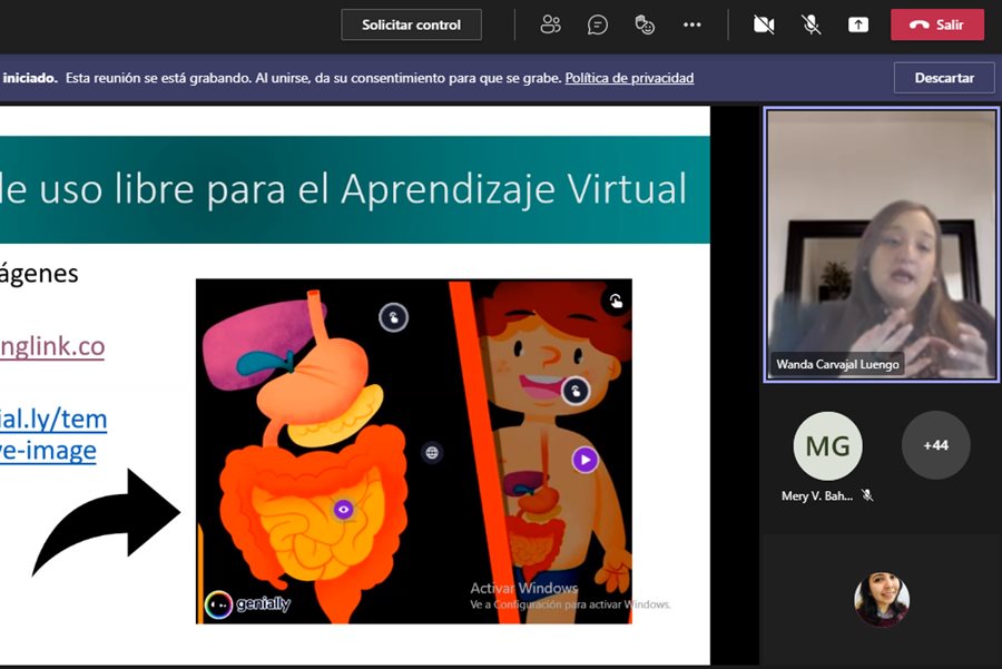 Área Educación compartió herramientas de aprendizaje virtual con docentes Pircanos