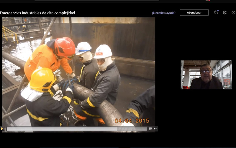 Experto en emergencias industriales: “Lo más importante es el entrenamiento y la calificación profesional”