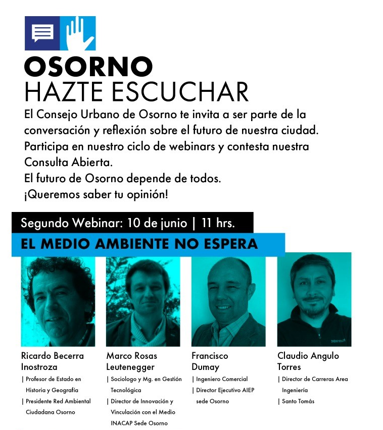 Santo Tomás participó en webinar "Osorno hazte escuchar"