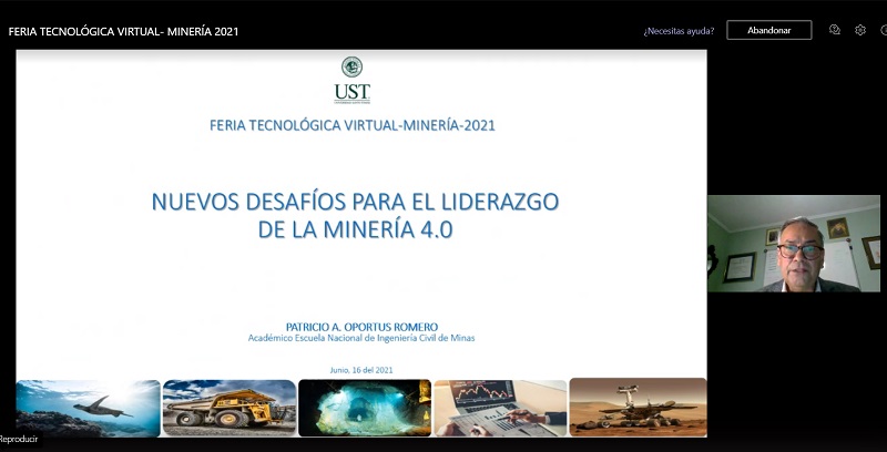 Con éxito se desarrolló la Feria Tecnológica Virtual de Minería 2021